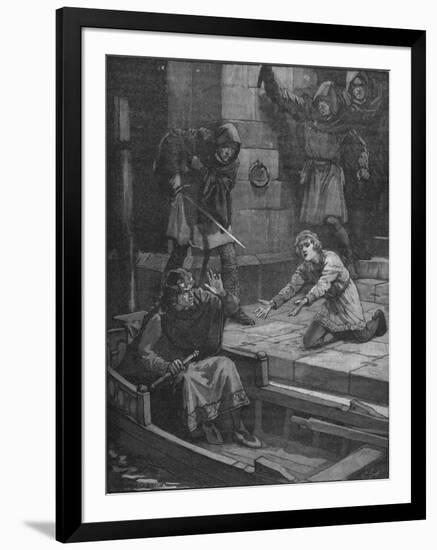 Murder of Prince Arthur, 1203-null-Framed Giclee Print