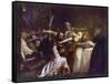 Murder of Rizzio 1566-null-Framed Stretched Canvas