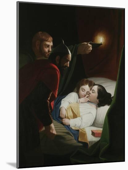 Murder of the Princes, C.1833-34-George Whiting Flagg-Mounted Giclee Print