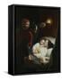 Murder of the Princes, C.1833-34-George Whiting Flagg-Framed Stretched Canvas