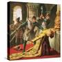 Murder of Thomas a Becket-English-Stretched Canvas