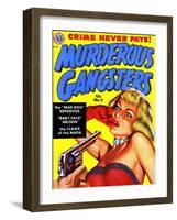 Murderous Gangsters-Wally Wood-Framed Art Print