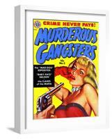 Murderous Gangsters-Wally Wood-Framed Art Print