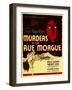 Murders in the Rue Morgue, Bela Lugosi on Window Card, 1932-null-Framed Art Print