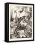 Murders in the Rue Morgue-Arthur Rackham-Framed Stretched Canvas