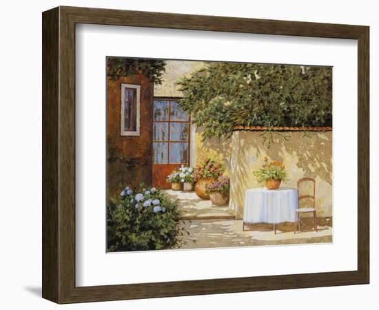 Muretto E Tavolo-Guido Borelli-Framed Giclee Print