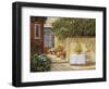 Muretto E Tavolo-Guido Borelli-Framed Giclee Print