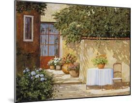 Muretto E Tavolo-Guido Borelli-Mounted Giclee Print