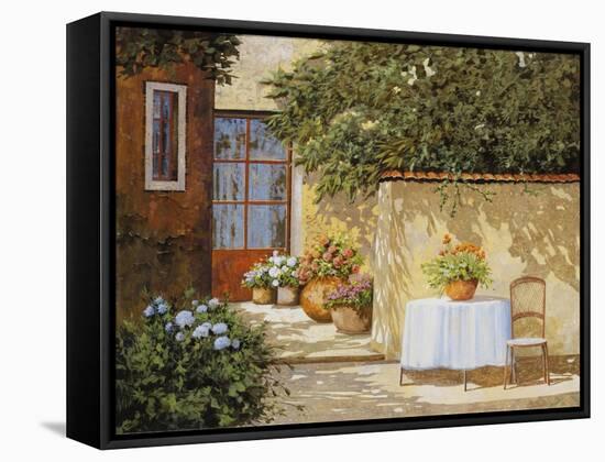 Muretto E Tavolo-Guido Borelli-Framed Stretched Canvas