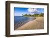 Muri Beach at Sunrise, Rarotonga, Cook Islands, South Pacific, Pacific-Matthew Williams-Ellis-Framed Photographic Print