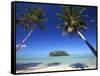 Muri Beach, Rarotonga, Cook Islands, South Pacific-Doug Pearson-Framed Stretched Canvas