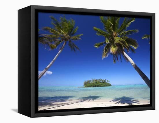 Muri Beach, Rarotonga, Cook Islands, South Pacific-Doug Pearson-Framed Stretched Canvas