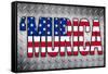 'Murica Patriotic Poster-null-Framed Stretched Canvas