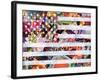 Murican Flag-Artpoptart-Framed Giclee Print