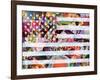 Murican Flag-Artpoptart-Framed Giclee Print