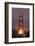 Murky Evening at the Golden Gate Bridge - San Francisco-Vincent James-Framed Photographic Print