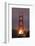 Murky Evening at the Golden Gate Bridge - San Francisco-Vincent James-Framed Photographic Print