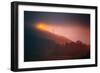 Murky Gold, Golden Gate, Sun and Fog, San Francisco-null-Framed Photographic Print