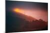 Murky Gold, Golden Gate, Sun and Fog, San Francisco-null-Mounted Photographic Print