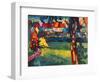 Murnau, 1909-Wassily Kandinsky-Framed Premium Giclee Print