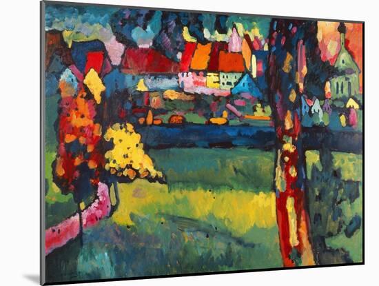 Murnau, 1909-Wassily Kandinsky-Mounted Giclee Print