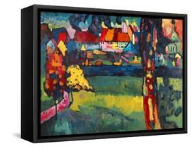 Murnau, 1909-Wassily Kandinsky-Framed Stretched Canvas