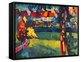 Murnau, 1909-Wassily Kandinsky-Framed Stretched Canvas