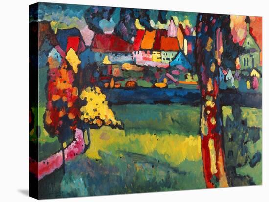 Murnau, 1909-Wassily Kandinsky-Stretched Canvas
