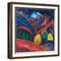 Murnau, 1910 (Oil on Card)-Alexej Von Jawlensky-Framed Giclee Print