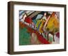 Murnau - Castle and Church, Autumn 1909-null-Framed Giclee Print