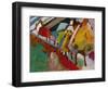 Murnau - Castle and Church, Autumn 1909-null-Framed Giclee Print