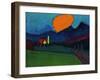 Murnau - Landscape Orange Cloud, c.1909-Alexej Von Jawlensky-Framed Giclee Print