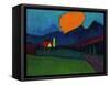 Murnau - Landscape Orange Cloud, c.1909-Alexej Von Jawlensky-Framed Stretched Canvas