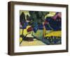 Murnau, Sommerlandschaft, 1909-null-Framed Giclee Print