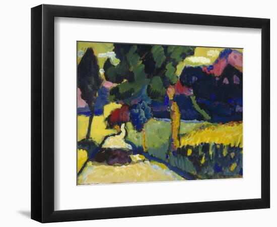 Murnau, Sommerlandschaft, 1909-null-Framed Giclee Print