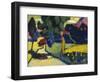 Murnau, Sommerlandschaft, 1909-null-Framed Giclee Print