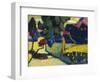 Murnau, Sommerlandschaft, 1909-null-Framed Giclee Print