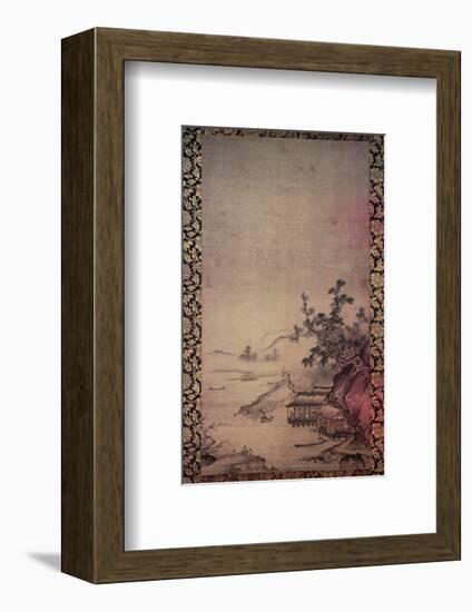 Muromachi Period Shokei-Shunkei Sansui-Framed Art Print