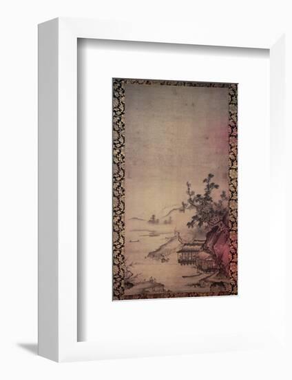 Muromachi Period Shokei-Shunkei Sansui-Framed Art Print