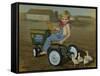 Murray Diesel Tractor-David Lindsley-Framed Stretched Canvas