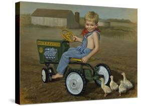 Murray Diesel Tractor-David Lindsley-Stretched Canvas