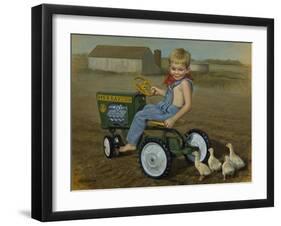 Murray Diesel Tractor-David Lindsley-Framed Giclee Print