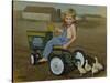 Murray Diesel Tractor-David Lindsley-Stretched Canvas