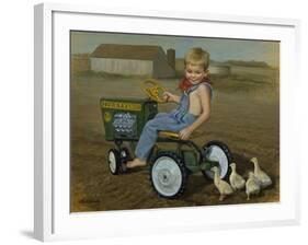 Murray Diesel Tractor-David Lindsley-Framed Giclee Print