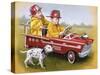 Murray Fire Truck-David Lindsley-Stretched Canvas