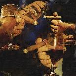 Cigar Bar Love-Murray Murray Henderson Fine Art-Framed Giclee Print