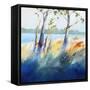 Murray River Bank-Craig Trewin Penny-Framed Stretched Canvas