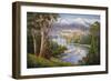 Murray Valley Campers-John Bradley-Framed Giclee Print