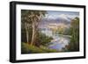 Murray Valley Campers-John Bradley-Framed Giclee Print