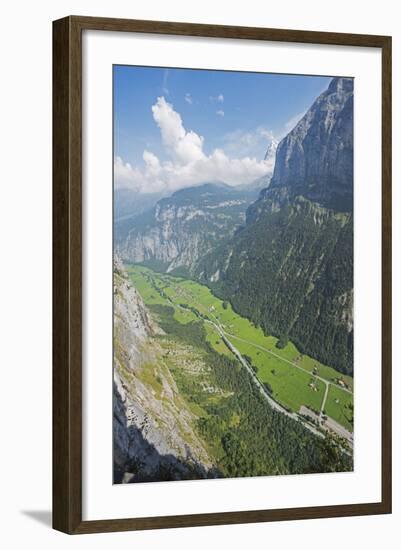 Murren, Bernese Oberland, Swiss Alps, Switzerland, Europe-Christian Kober-Framed Photographic Print